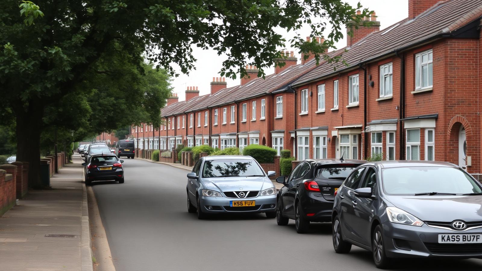 Dagenham streetscape — Red Eagle service area